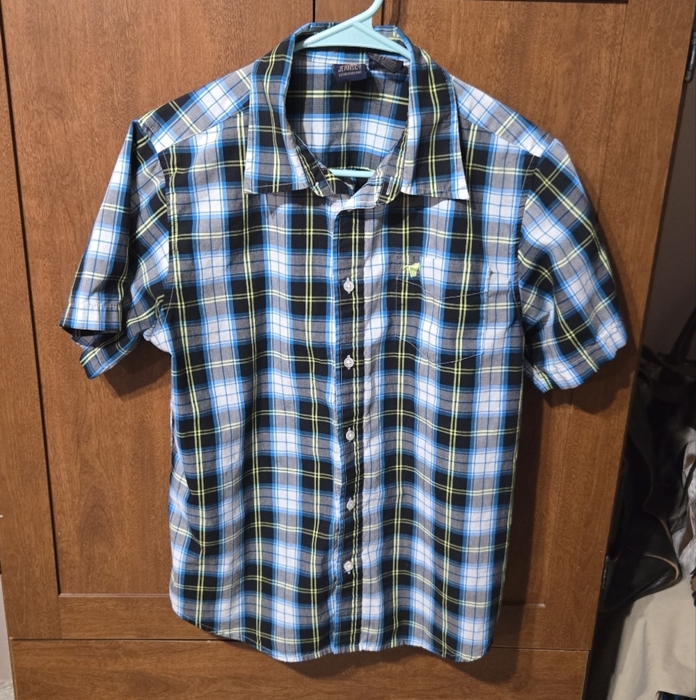 Wrangler Jeans Co. (Lot) Boys Button Down Shirts (4 Shirts)